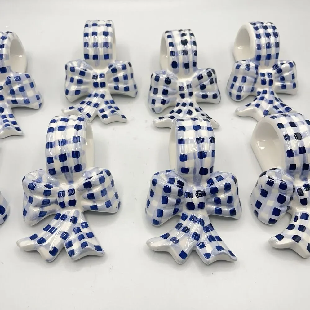 Ceramic Napkin Holders - Lot Of 9